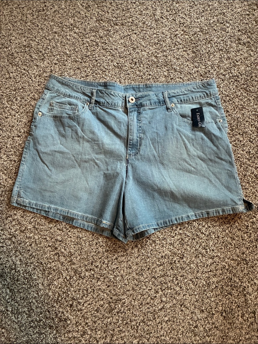 🎉 4/$25 NWT Light Blue Denim Casual Women's Shorts